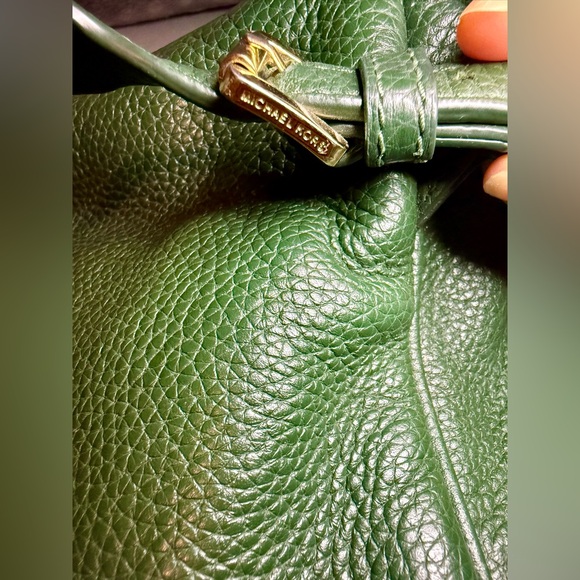Michael Kors Forest Green Leather Backpack ? main image 4